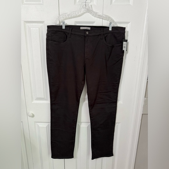 Joe’s Jeans NWT Men’s Slim Fit French Terry Jeans Chocolate Brown size 40 x 32 - Picture 12 of 12